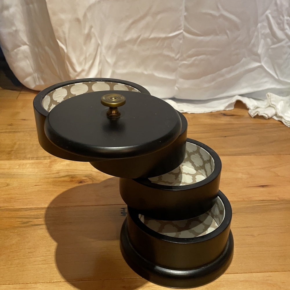 Black Accessory Storage Container - Picture 3 of 4